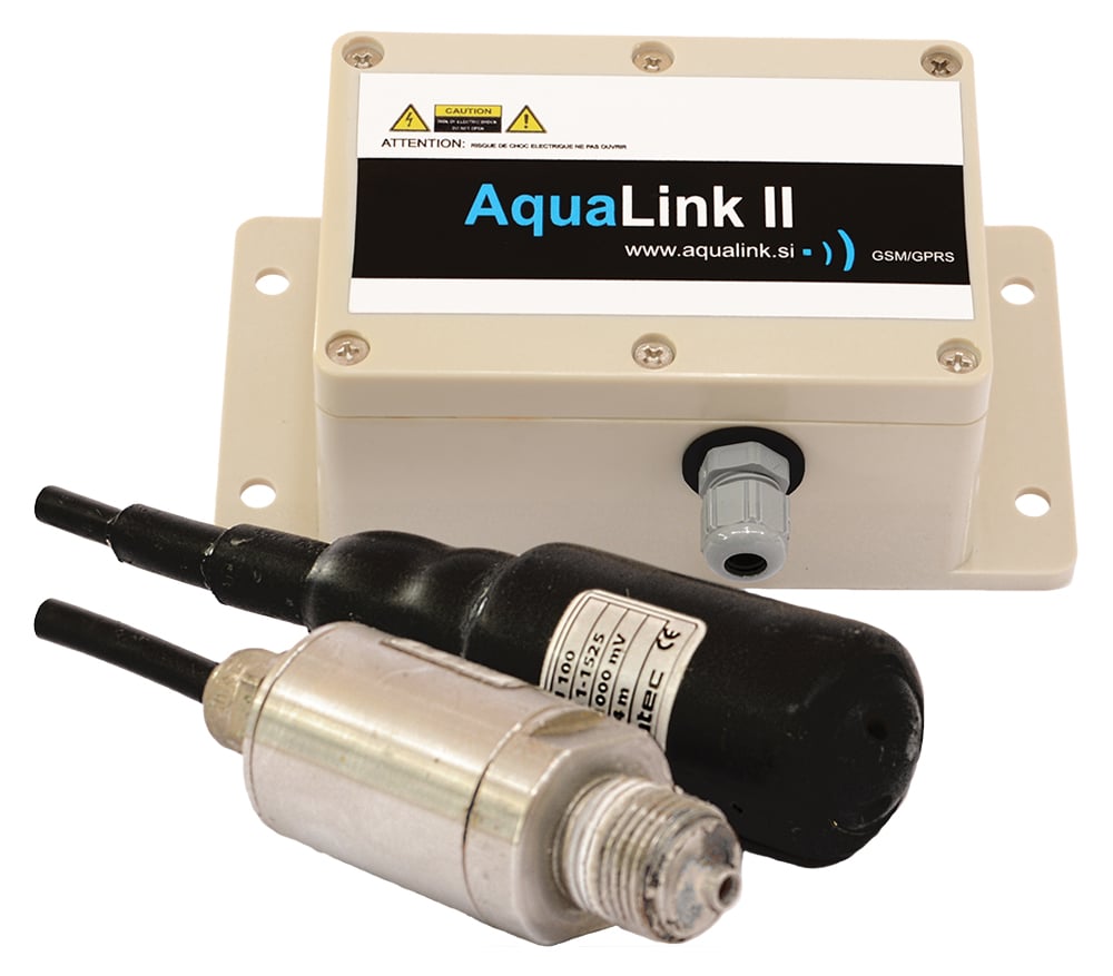 Aqualink II WiFi Data logger/alarm Battery powered with Optional